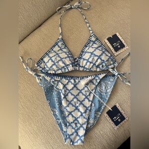 Roller Rabbit X Target Geo Trellis Reversible Bathing Suit